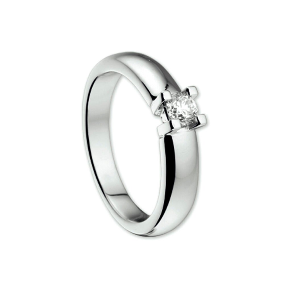 ring diamant 0.25ct h si