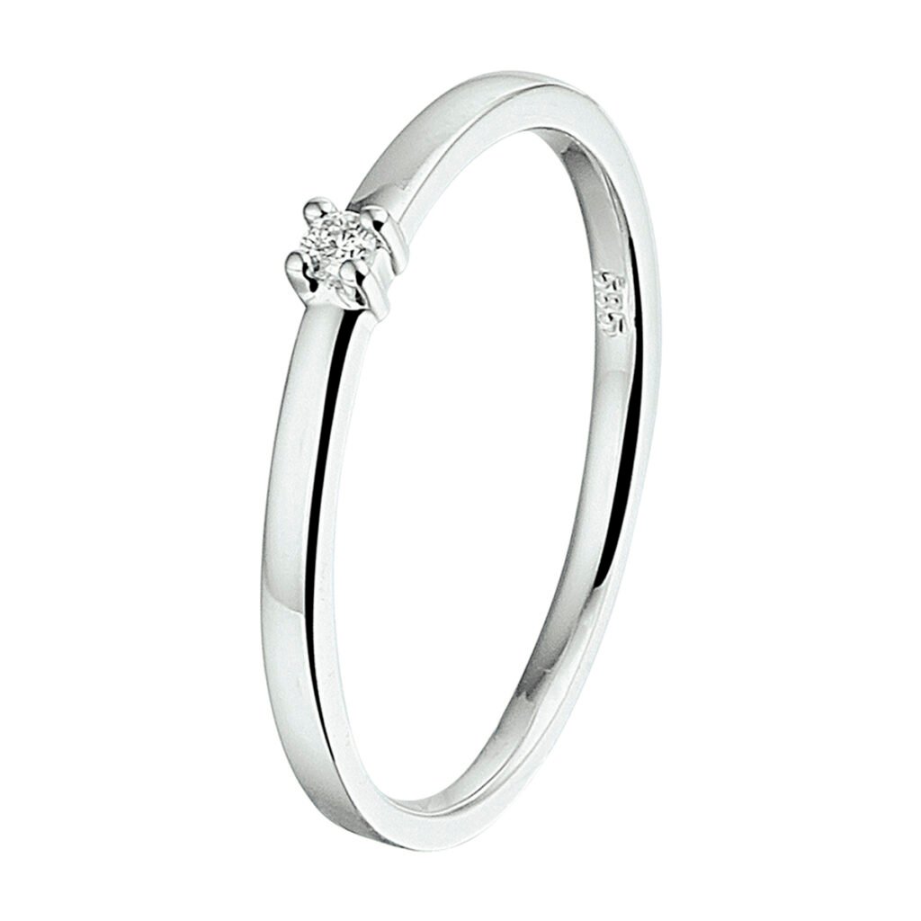 ring diamant 0.025ct h si