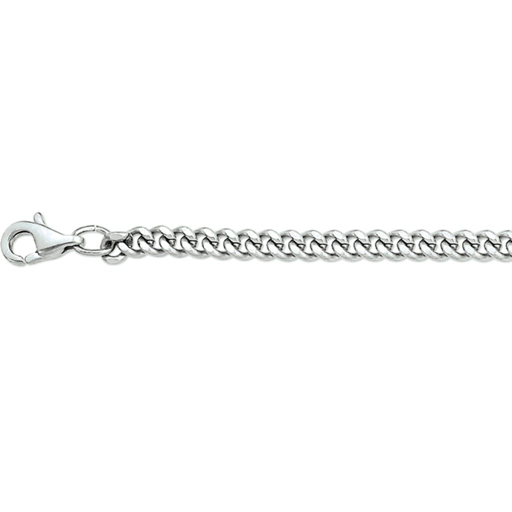 collier geslepen gourmette 4,3 mm