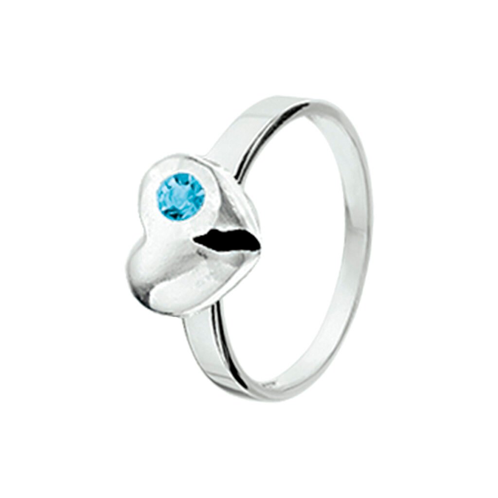 ring hart strass