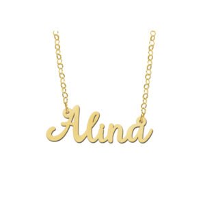 Names4ever Gouden Alina Naamketting