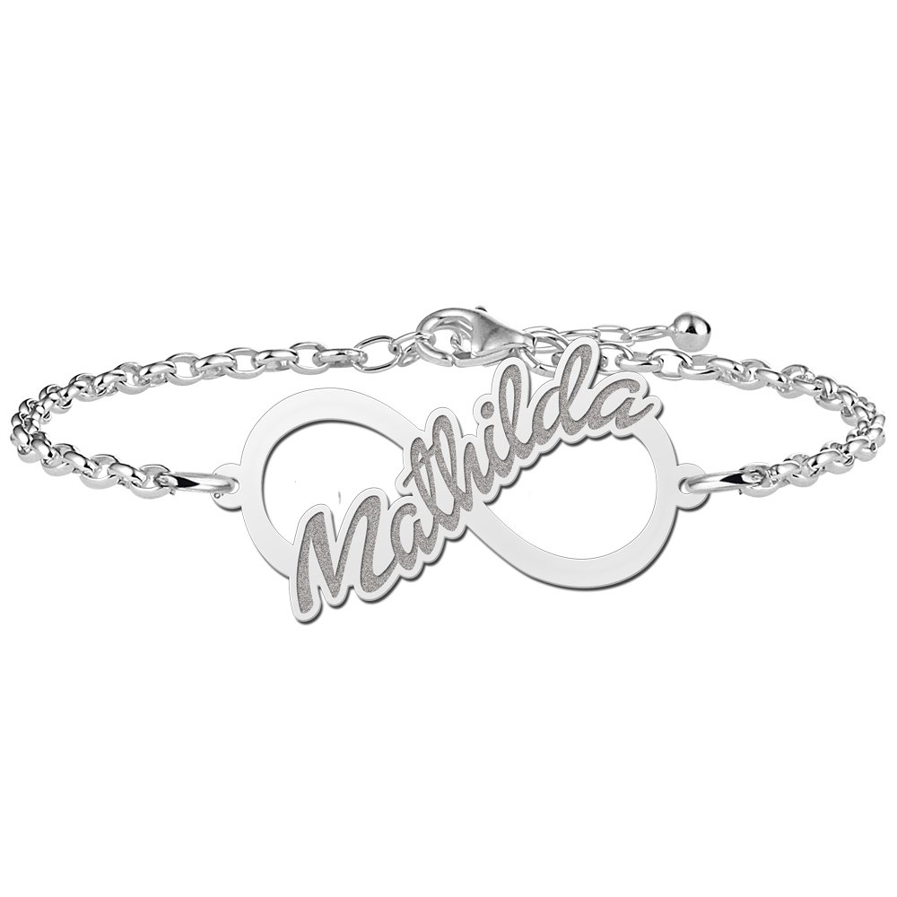 Names4ever Mathilda Model Infinity Armband > Names4ever